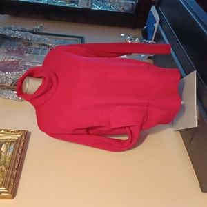 Red sweater with two pockets size S-L